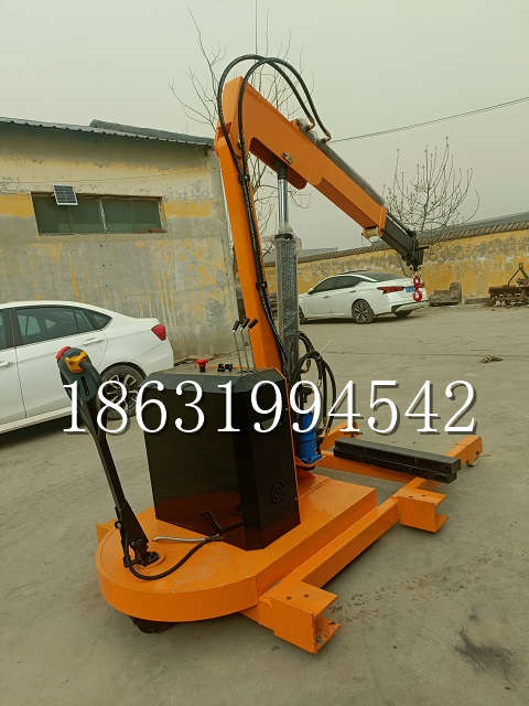 田寮区自卸车厢随车吊 自制轮式四不像起重机 四驱平板吊 5吨 贵盛